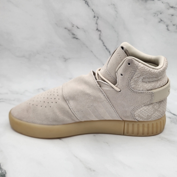 Adidas - Tubular Invader Strap Sneakers - Beige - US 7½ - Picture 10 of 16